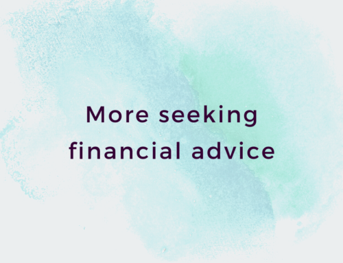 More seeking financial advice
